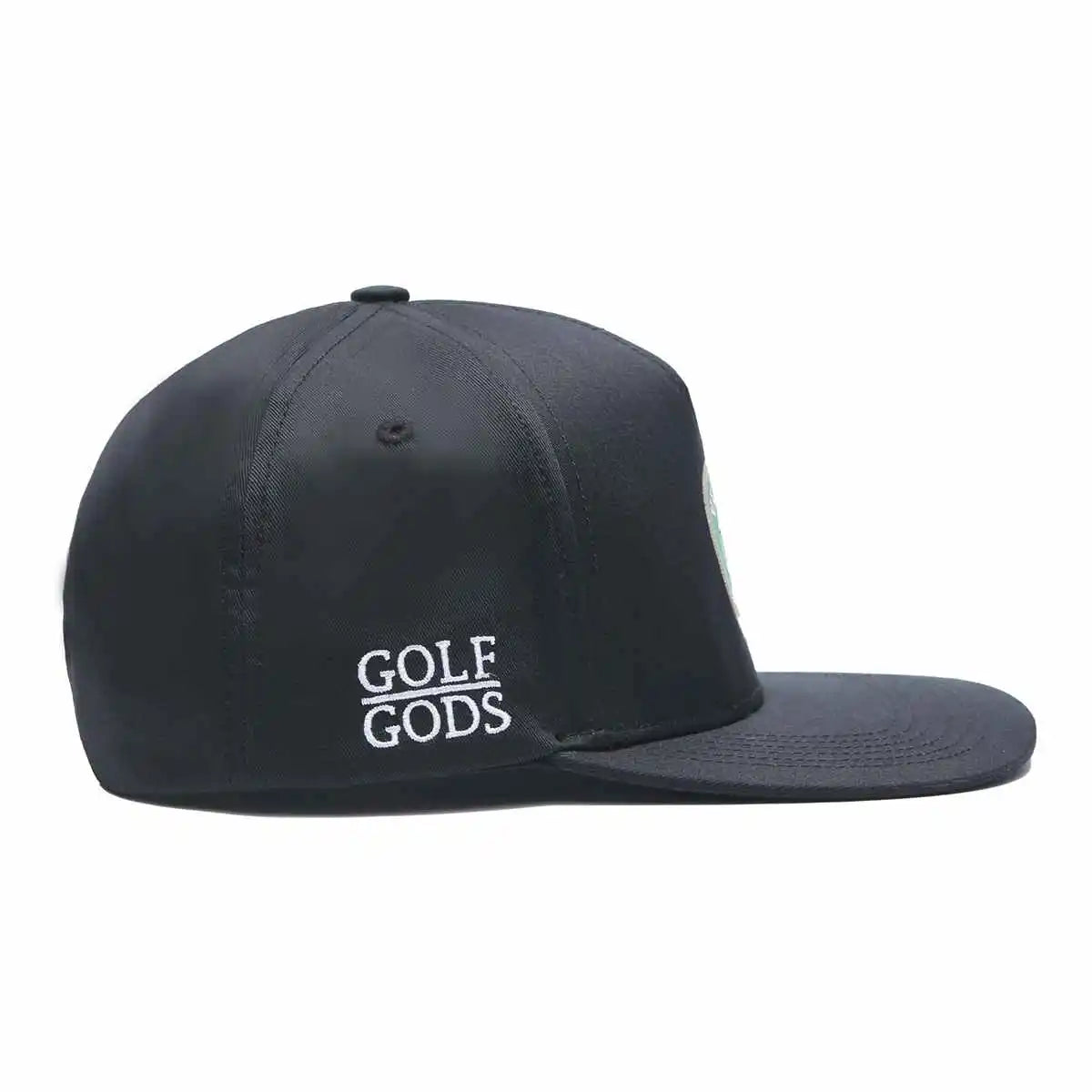 Bad Golfer Black SnapBack Golf Hat - Flat Brim