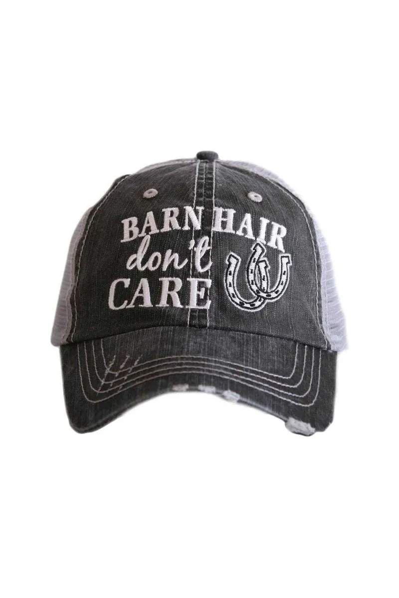 Barn Hair Don't Care Trucker Hats