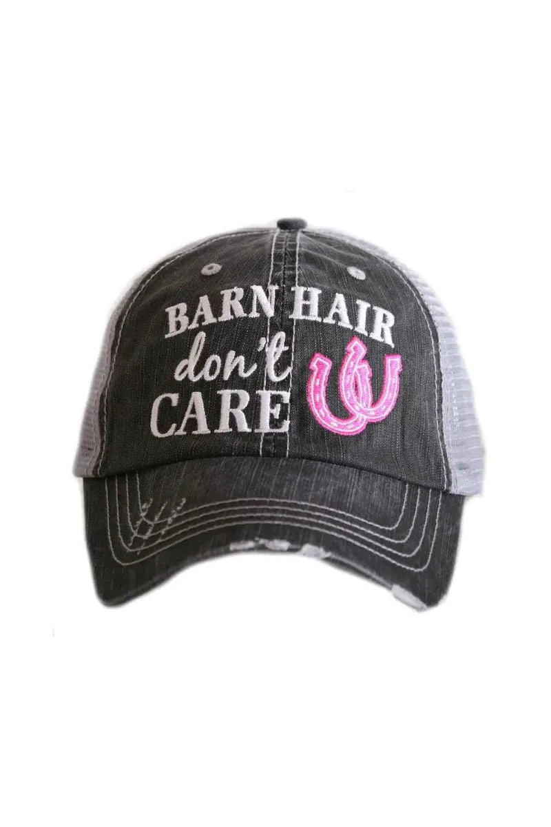 Barn Hair Don't Care Trucker Hats