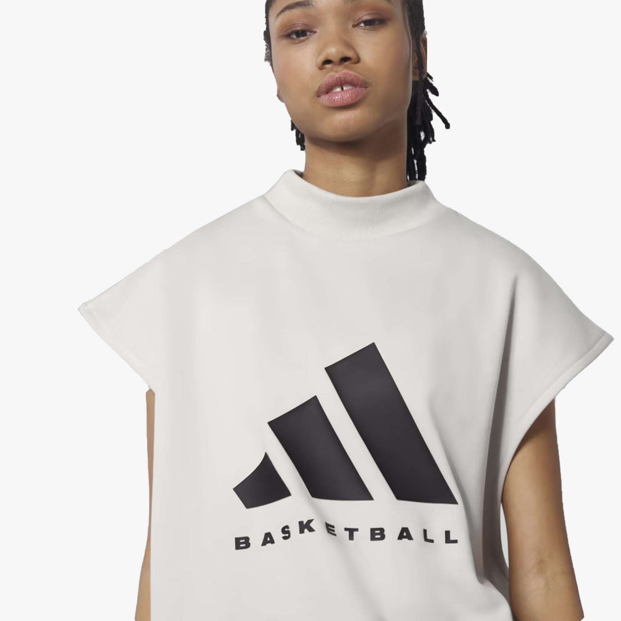 Basketball Sleeveless Sweatshirt 'Talc' (Gender Neutral)