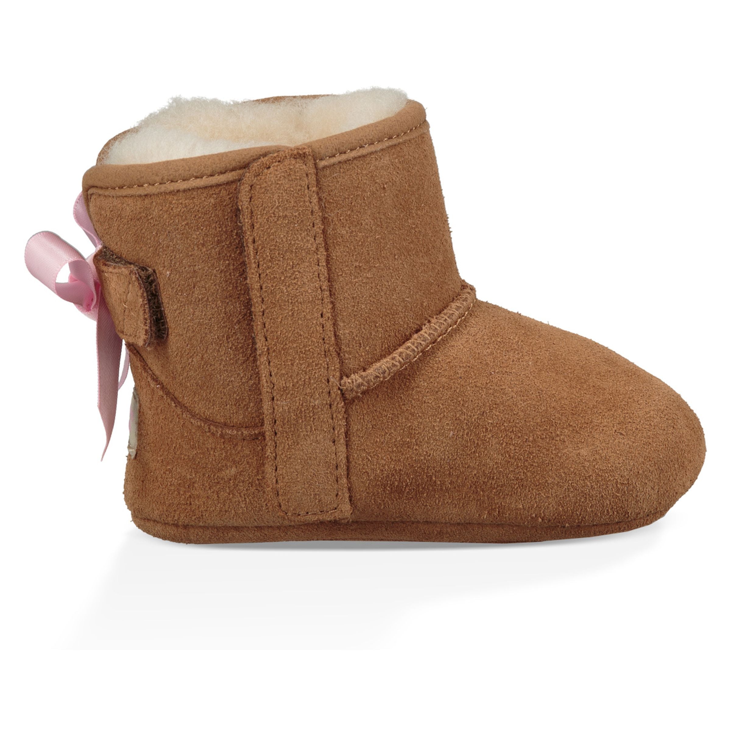 Beige Jesse Bow Booties for sale