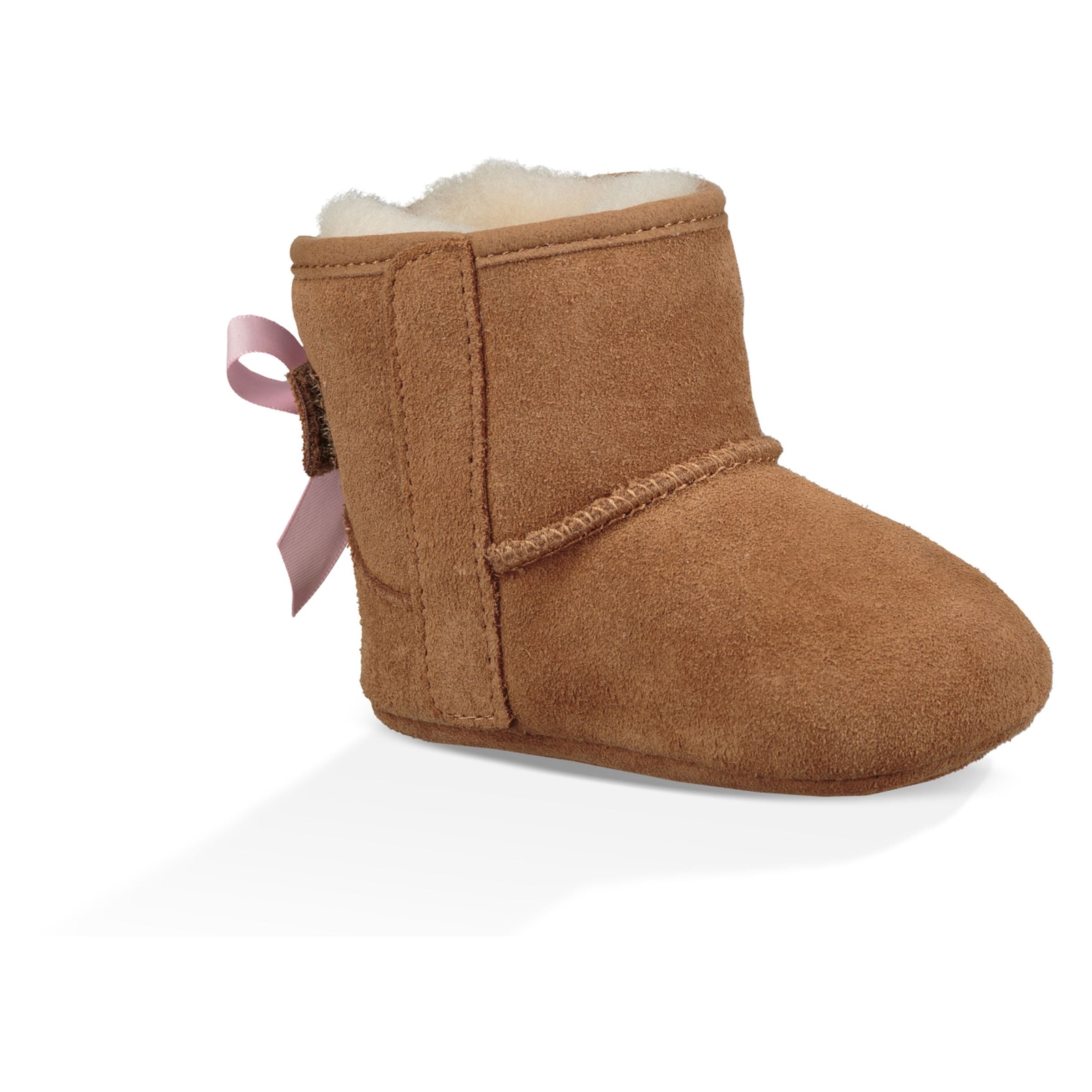 Beige Jesse Bow Booties for sale