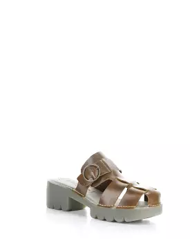 Beige Slip-on Mules - ENVY521FLY