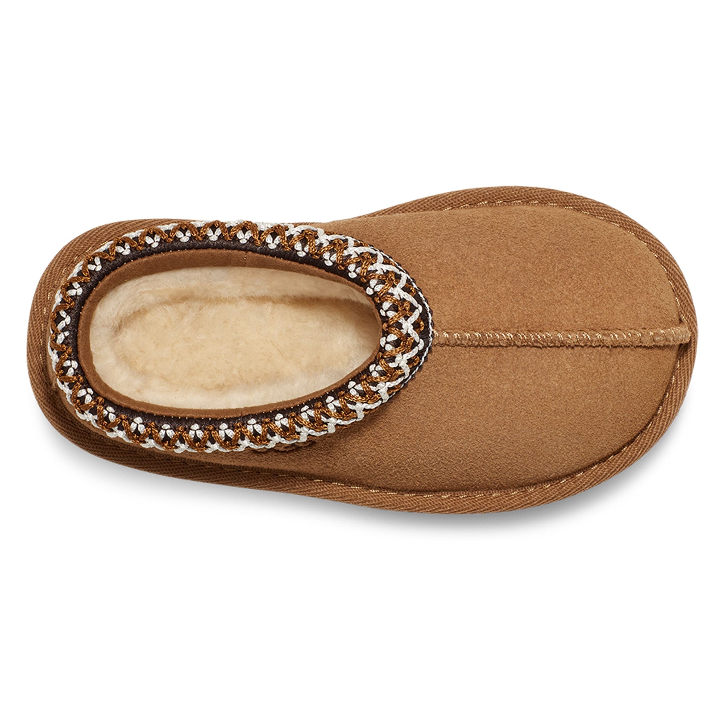 Beige Toddler Slippers