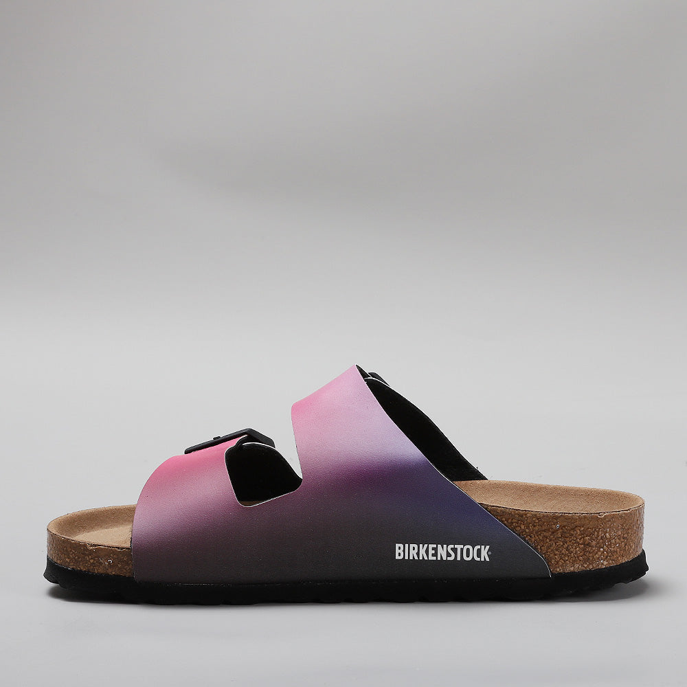 birkenstock arizona 1025273 ombre pink/purple sandals