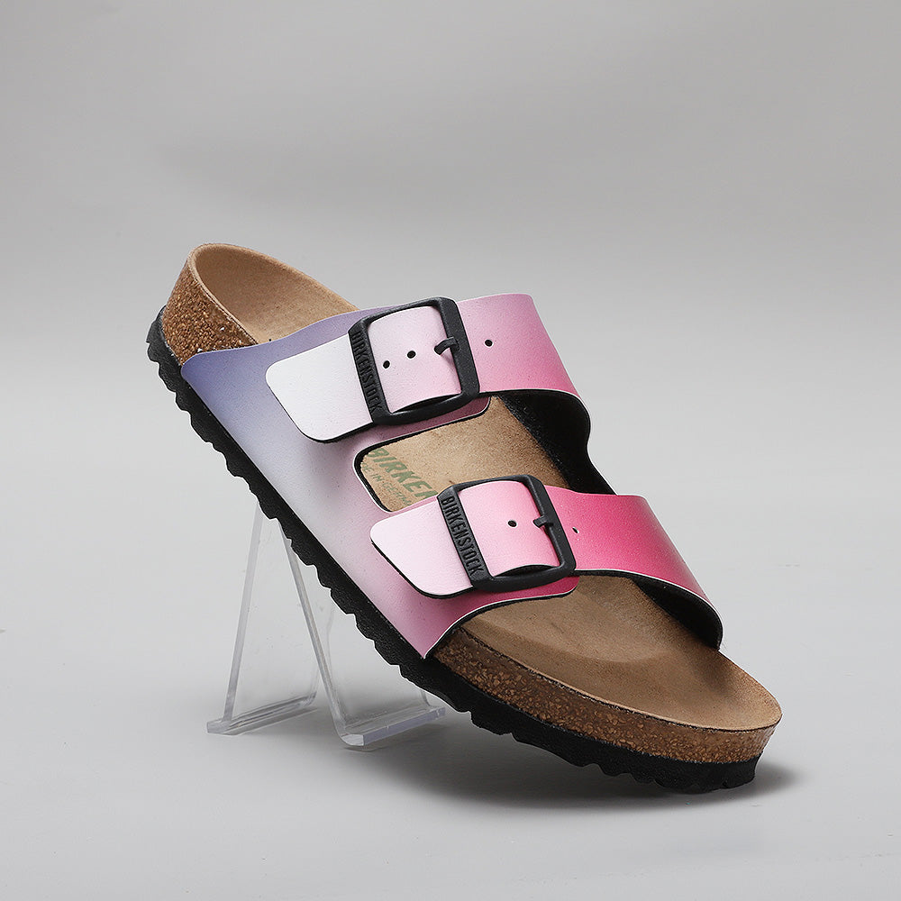 birkenstock arizona 1025273 ombre pink/purple sandals