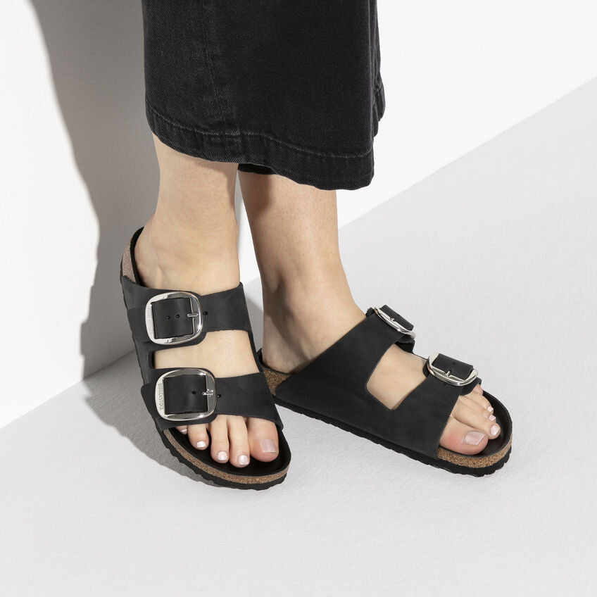 Birkenstock Arizona Big Buckle Black Oiled 1011074