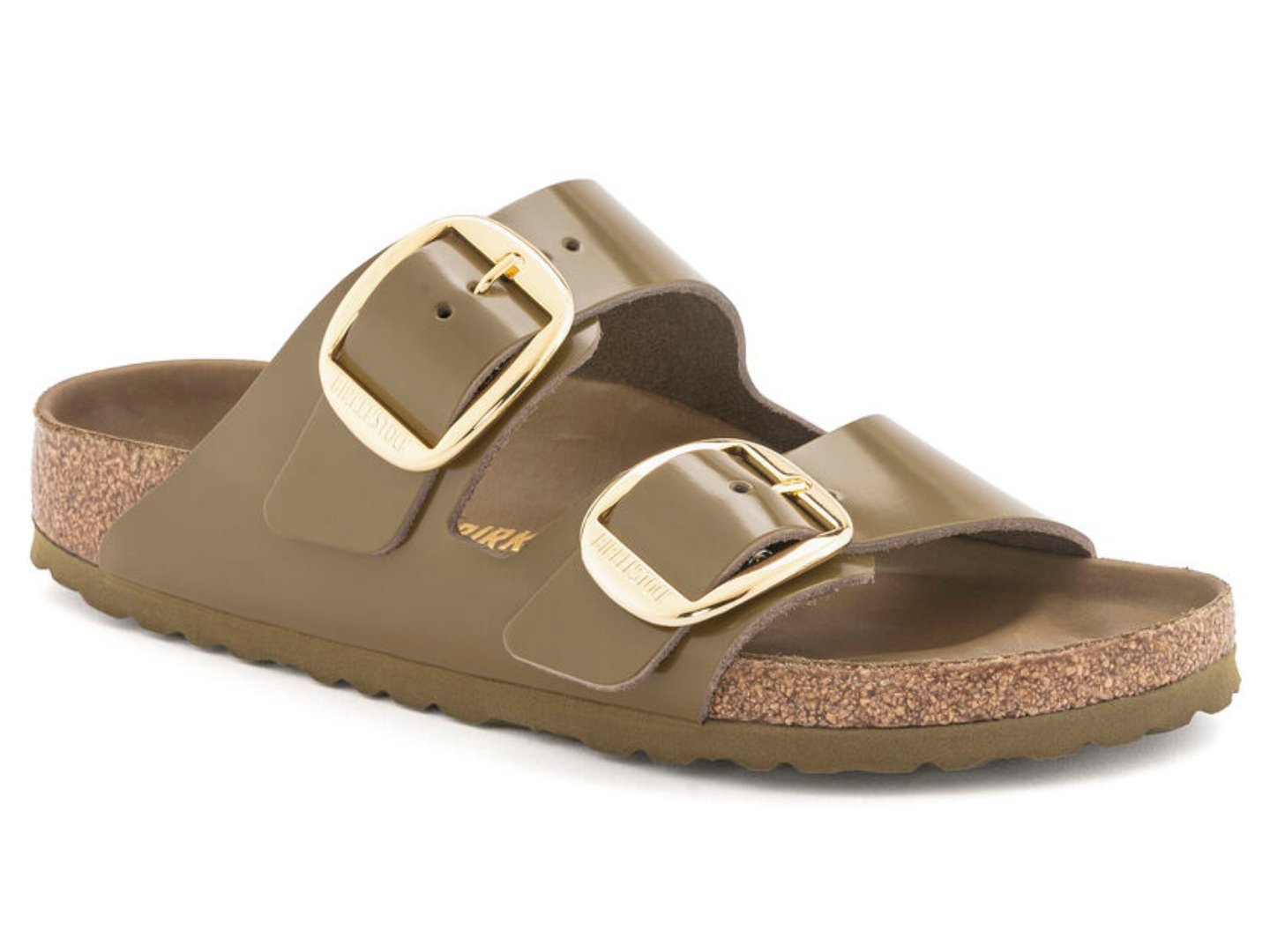 Birkenstock Arizona Big Buckle High Shine Mud Green