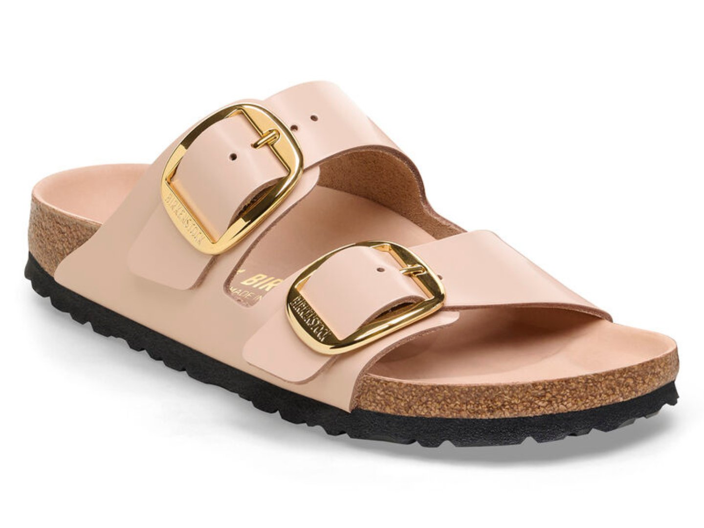 Birkenstock Arizona Big Buckle High Shine New Beige