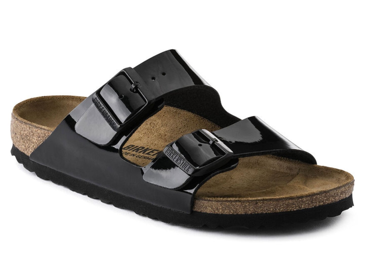 Birkenstock Arizona Birko-Flor Patent Black - Shop now