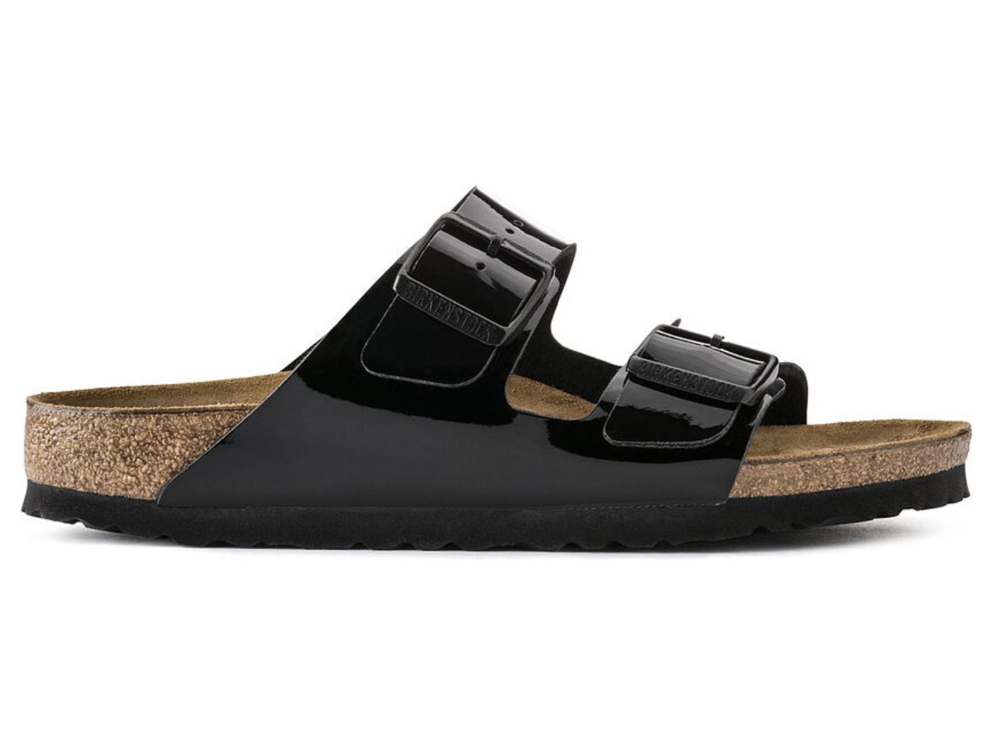 Birkenstock Arizona Birko-Flor Patent Black - Shop now