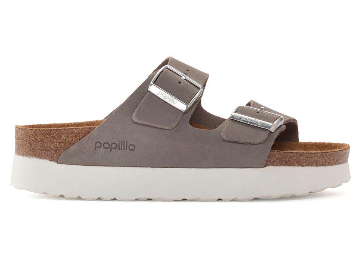 Birkenstock Arizona Platform - Dove Grey