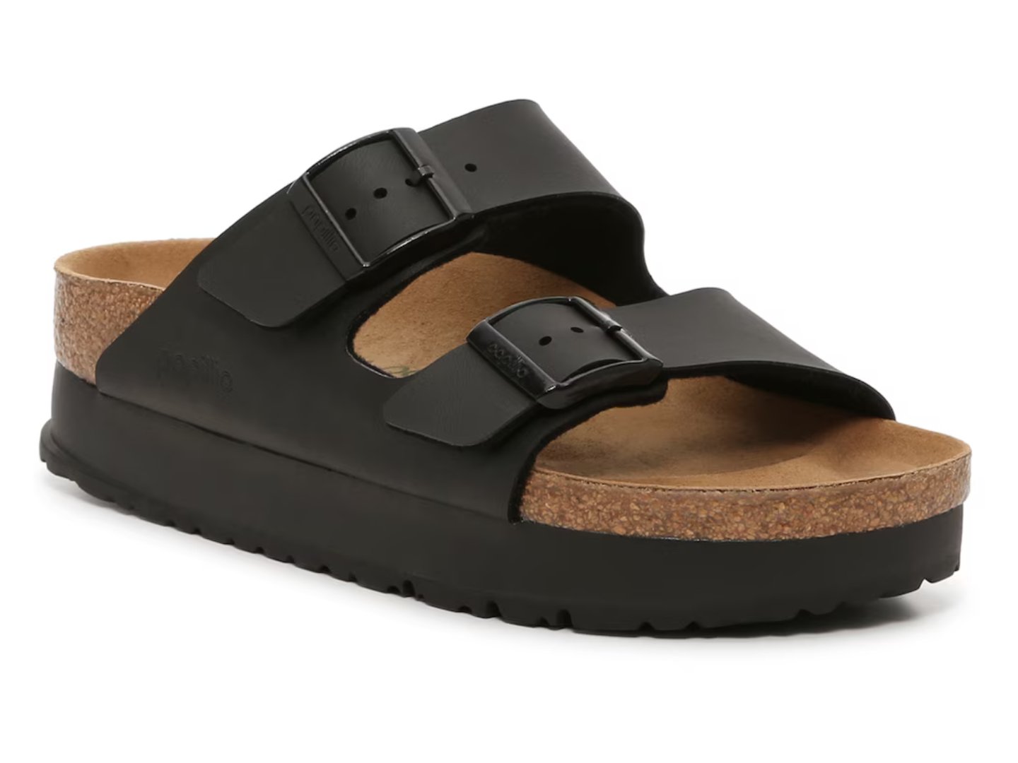 Birkenstock Arizona Platform Vegan Black