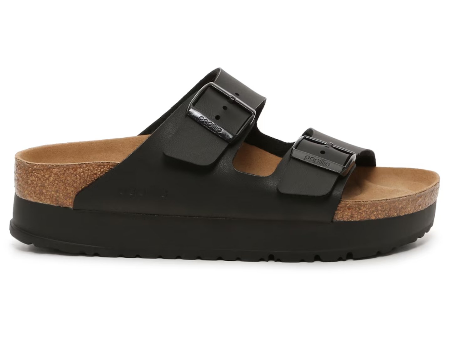 Birkenstock Arizona Platform Vegan Black