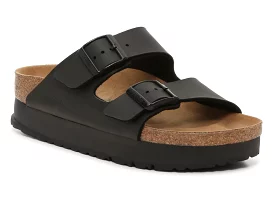 Birkenstock Arizona Platform Vegan Black