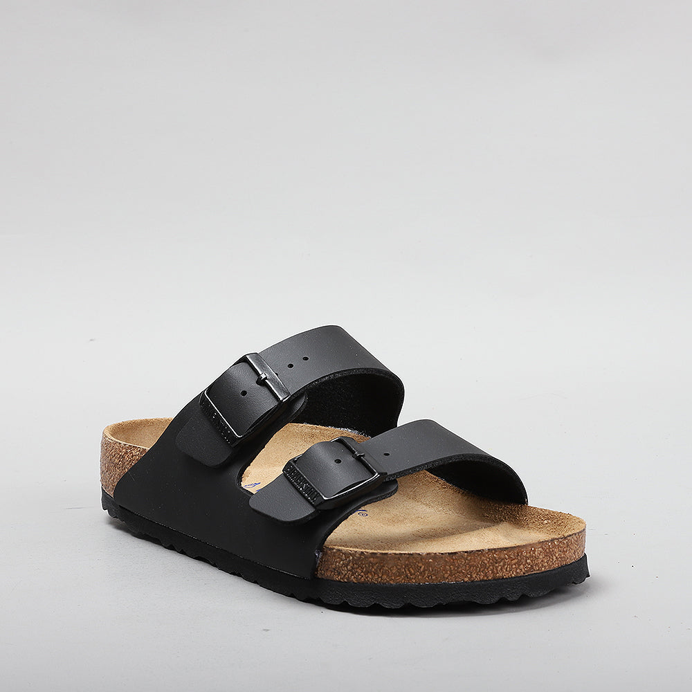 Birkenstock Arizona sandals, black leather, model 551251