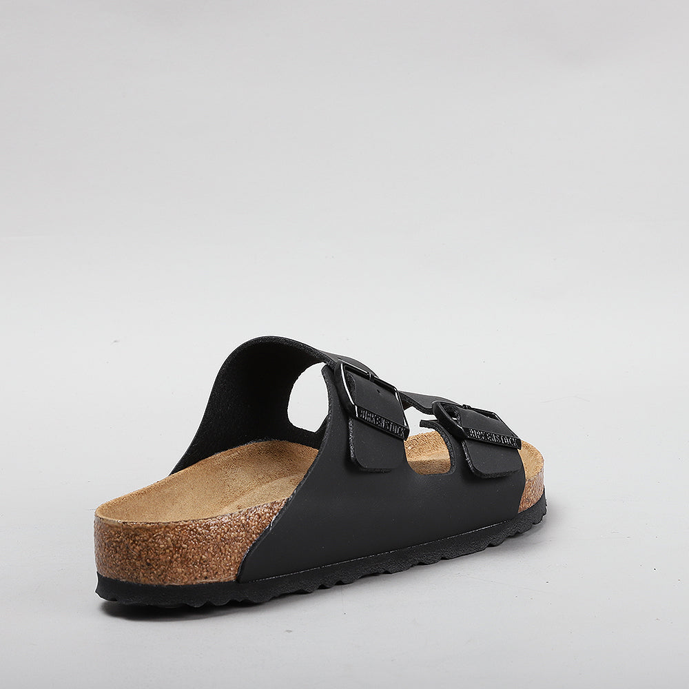 Birkenstock Arizona sandals, black leather, model 551251