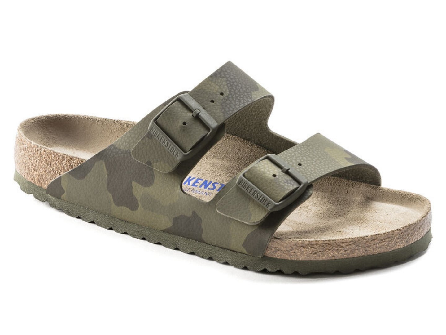 Birkenstock Arizona SFB Desert Soil Camo Green