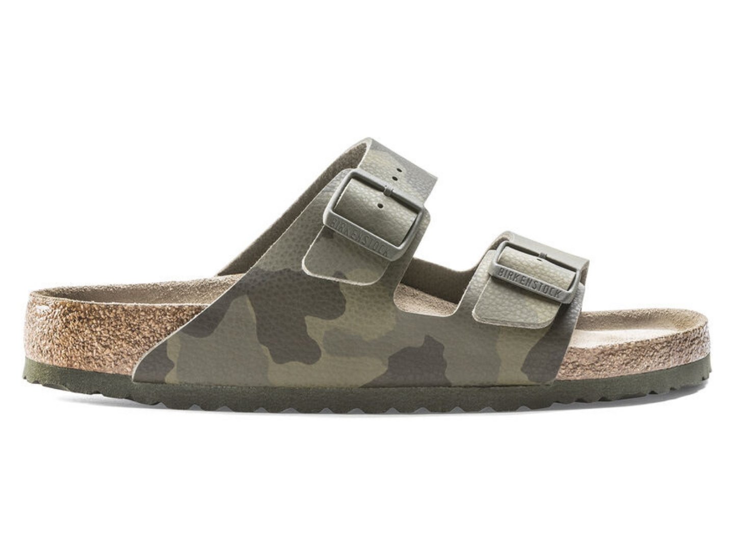 Birkenstock Arizona SFB Desert Soil Camo Green