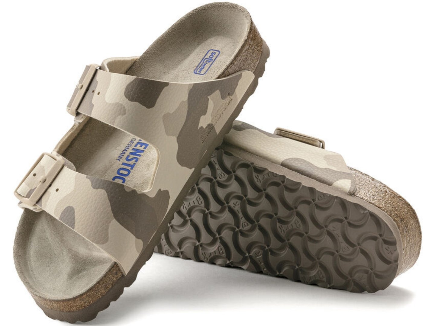 Birkenstock Arizona SFB - Desert Soil Gray & Taupe