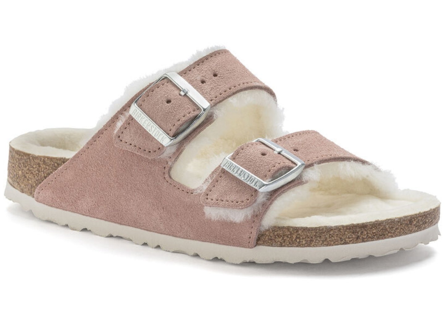 Birkenstock Arizona Shearling Pink Clay