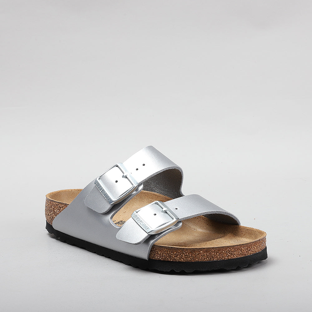 Birkenstock Arizona Silver Sandals