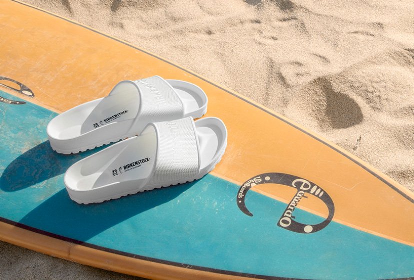 Birkenstock Barbados EVA Sandal - White