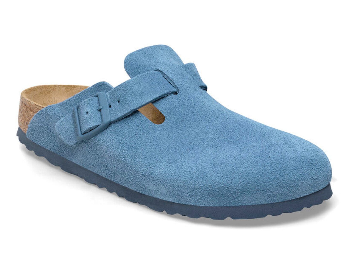 Birkenstock Boston SFB Elemental Blue - Shop Now