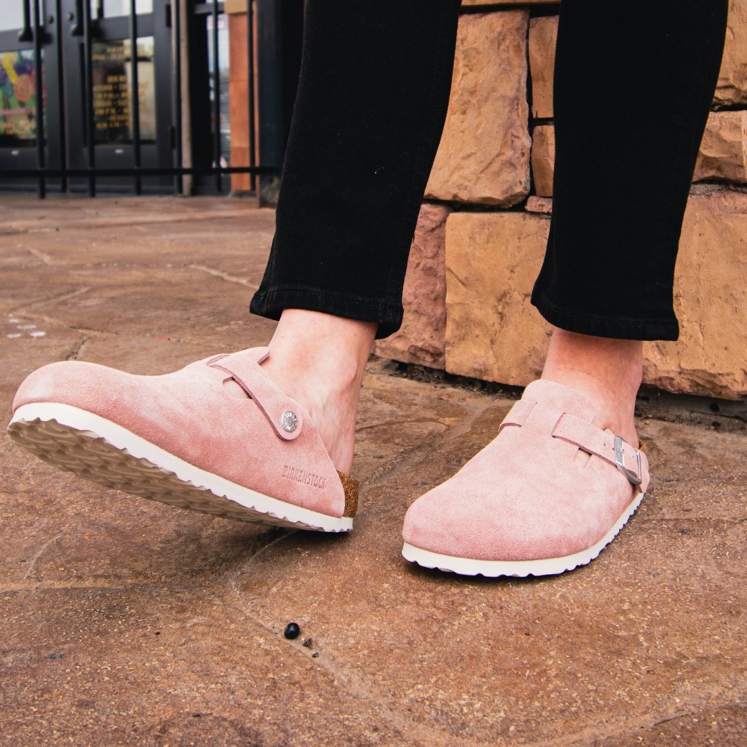 Birkenstock Boston SFB Pink Clay - Find Great Deals Now