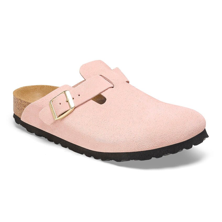 Birkenstock Boston Women's - Light Rose Suede