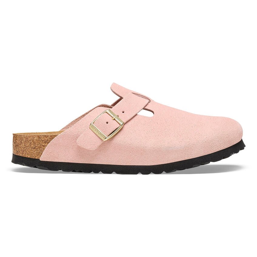 Birkenstock Boston Women's - Light Rose Suede