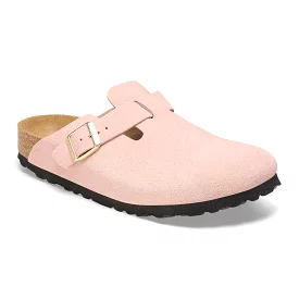 Birkenstock Boston Women's - Light Rose Suede