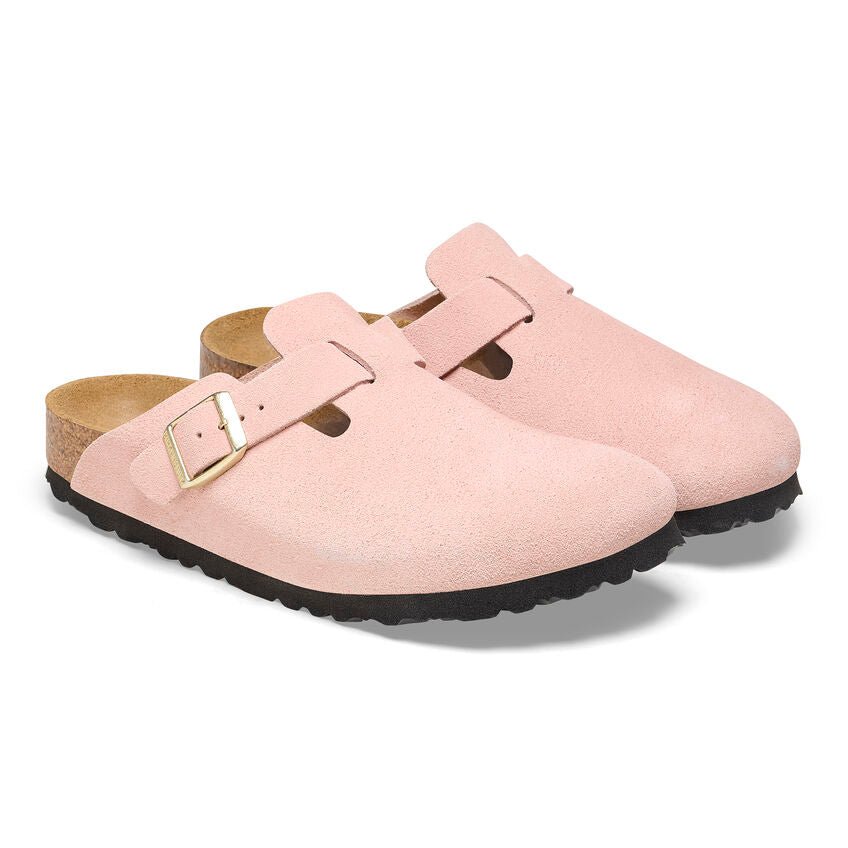 Birkenstock Boston Women's - Light Rose Suede