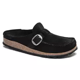 Birkenstock Buckley Black Suede Narrow - Women's.