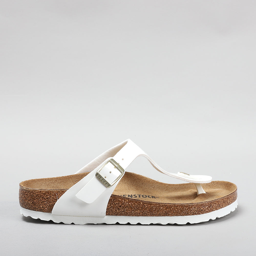 Birkenstock Gizeh 1005299 BF in White Patent