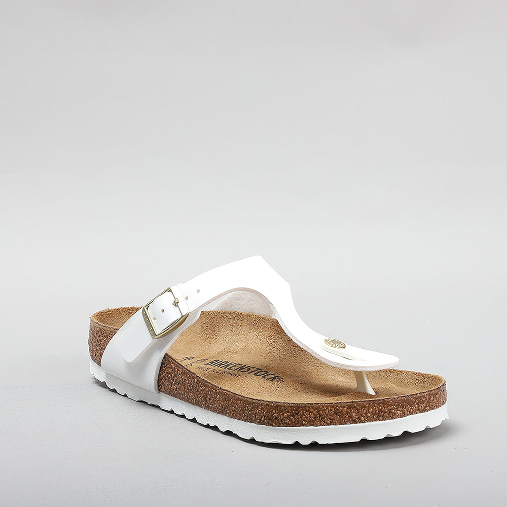 Birkenstock Gizeh 1005299 BF in White Patent