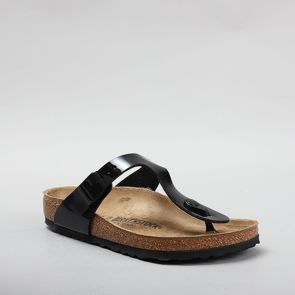 Birkenstock Gizeh 43661 BF Black Patent for better Google visibility