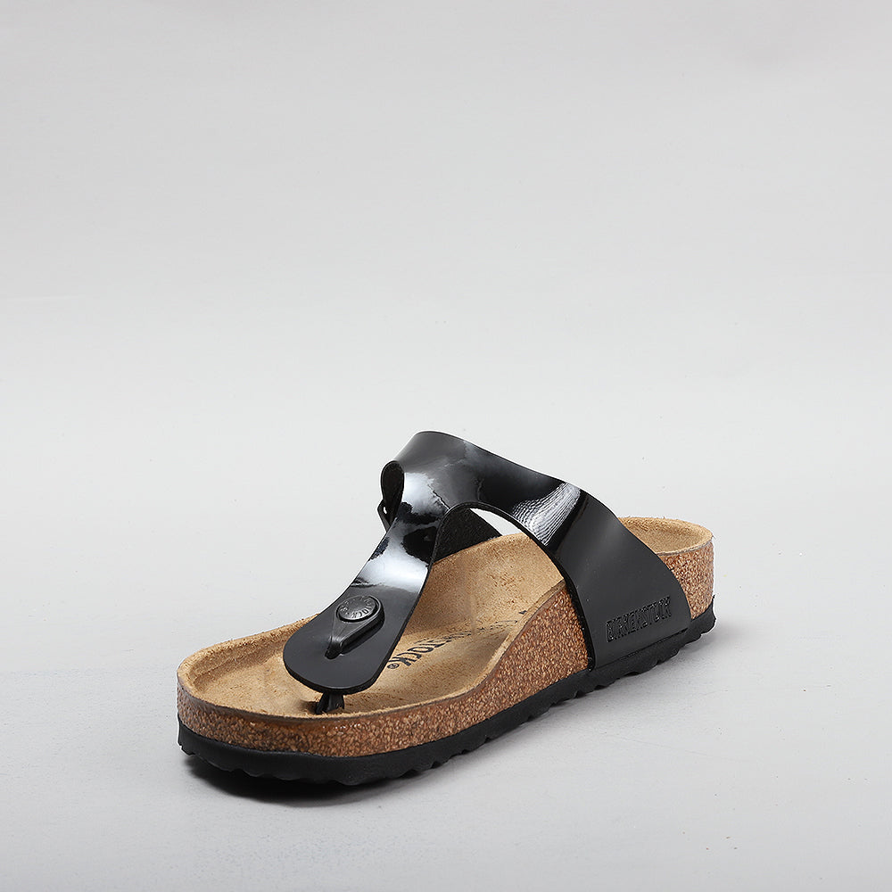 Birkenstock Gizeh 43661 BF Black Patent for better Google visibility