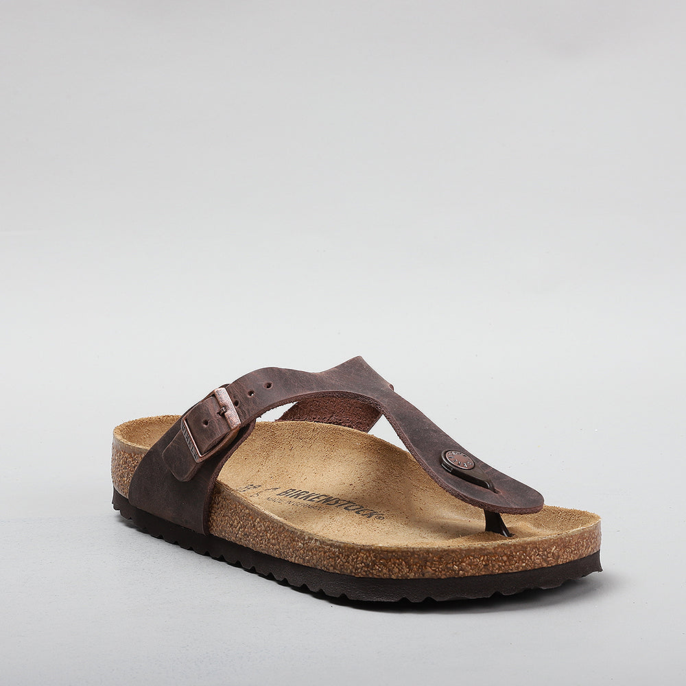 Birkenstock Gizeh 743831 Oil Habana Leather - Buy Online Now!