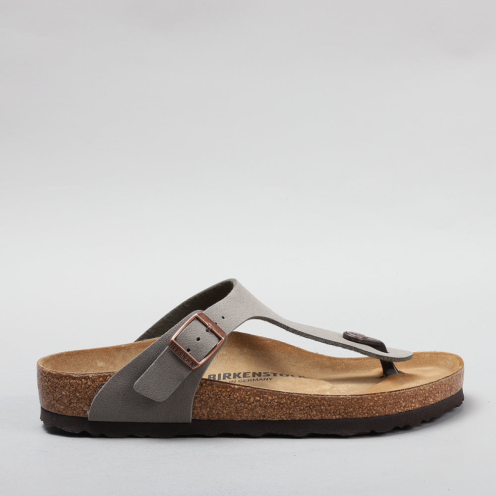 BIRKENSTOCK GIZEH sandals, BFBC version, in STONE color.