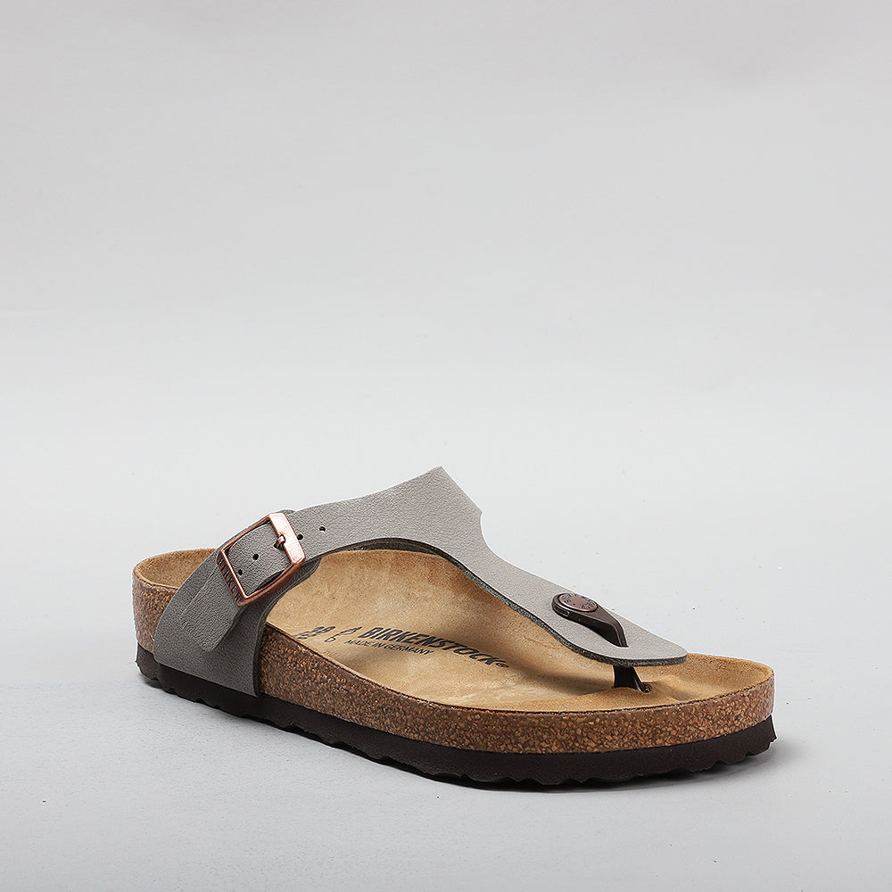 BIRKENSTOCK GIZEH sandals, BFBC version, in STONE color.