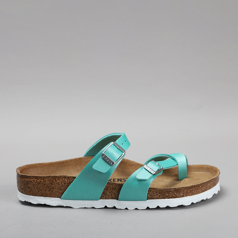 Birkenstock Mayari 1016844 BF Icy Metallic Emerald