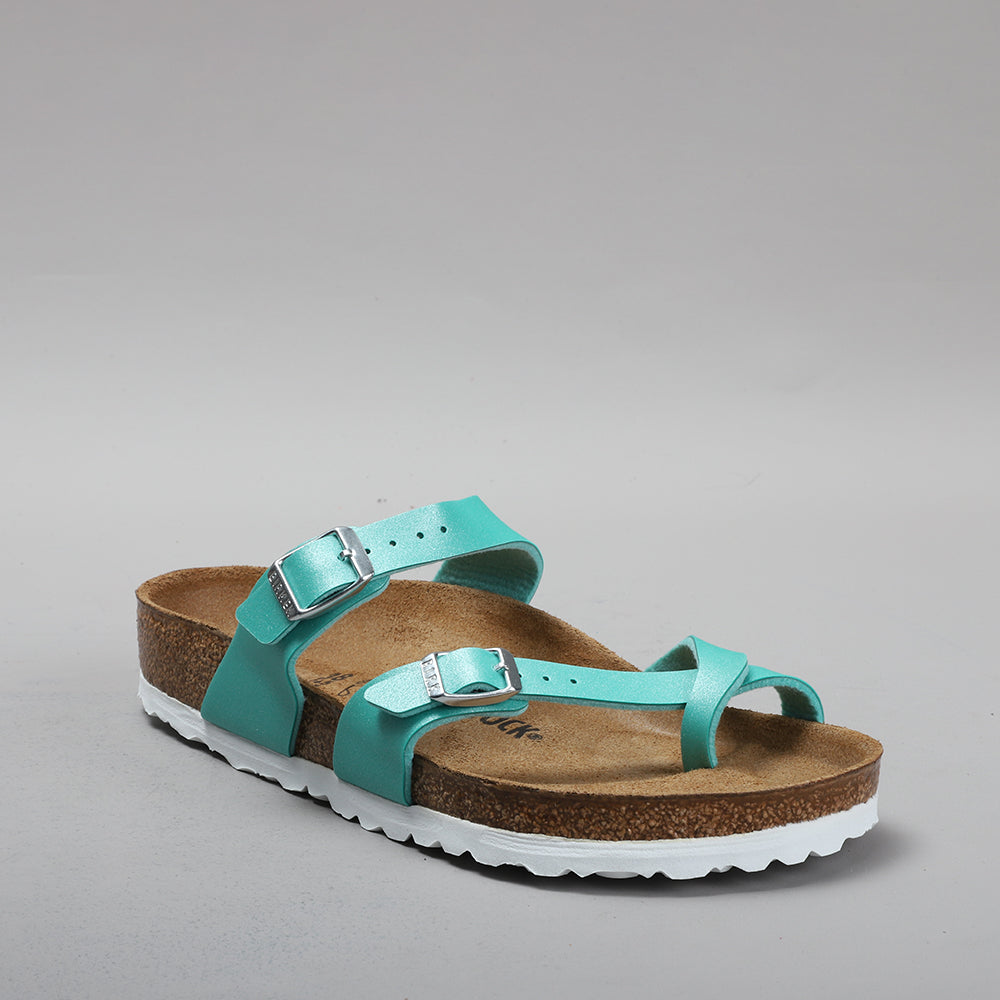 Birkenstock Mayari 1016844 BF Icy Metallic Emerald