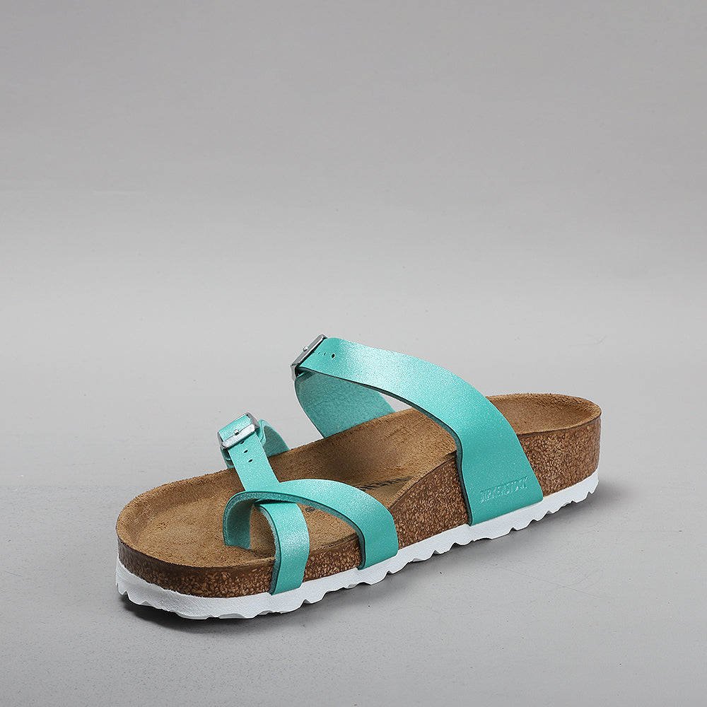 Birkenstock Mayari 1016844 BF Icy Metallic Emerald