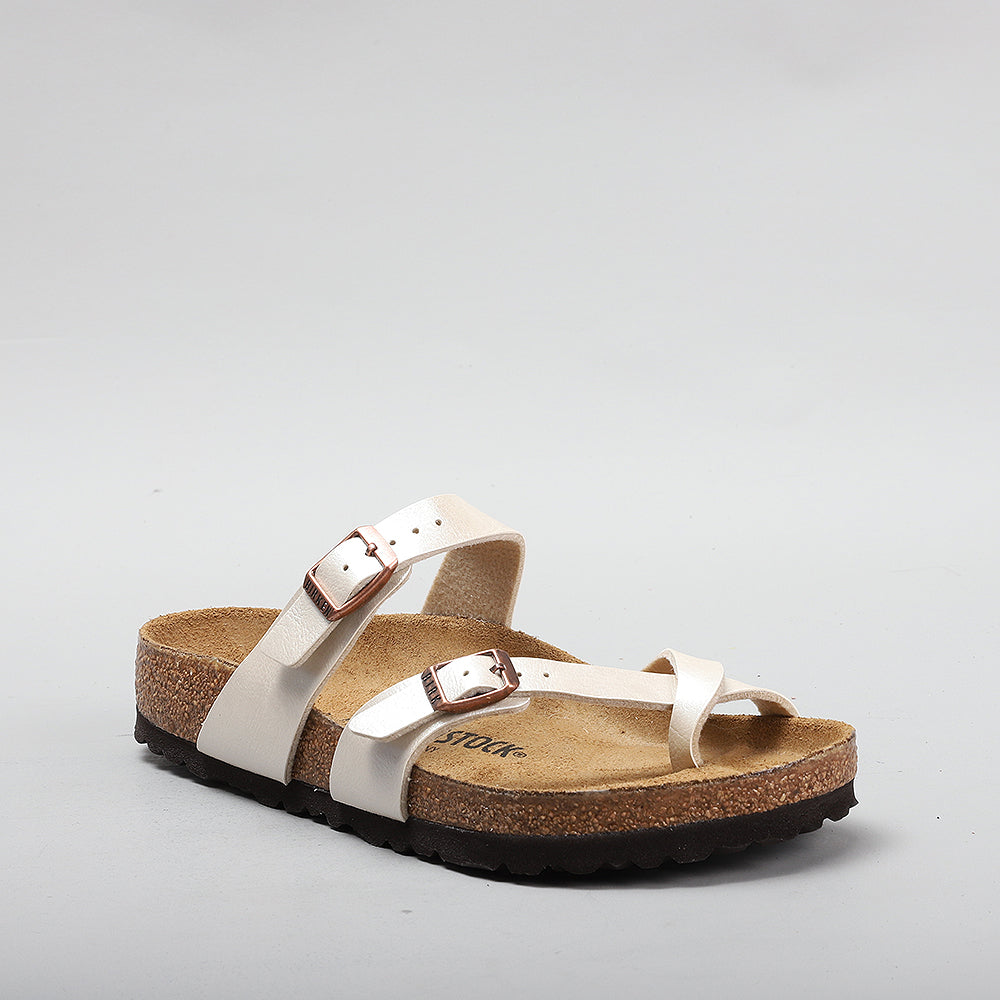 Birkenstock Mayari 71661 white pearl sandals