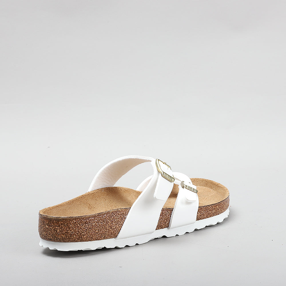 Birkenstock Mayari White Patent Sandals - 1005280