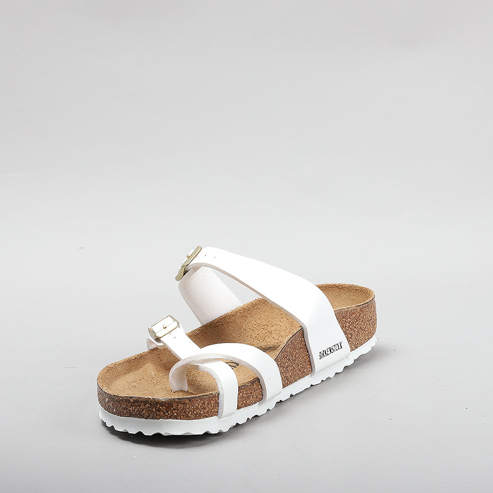 Birkenstock Mayari White Patent Sandals - 1005280