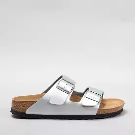 Birkenstock Silver Arizona Narrow Sandals 1012283 BF