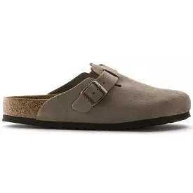 Birkenstock Soft Footbed Boston - Taupe Suede