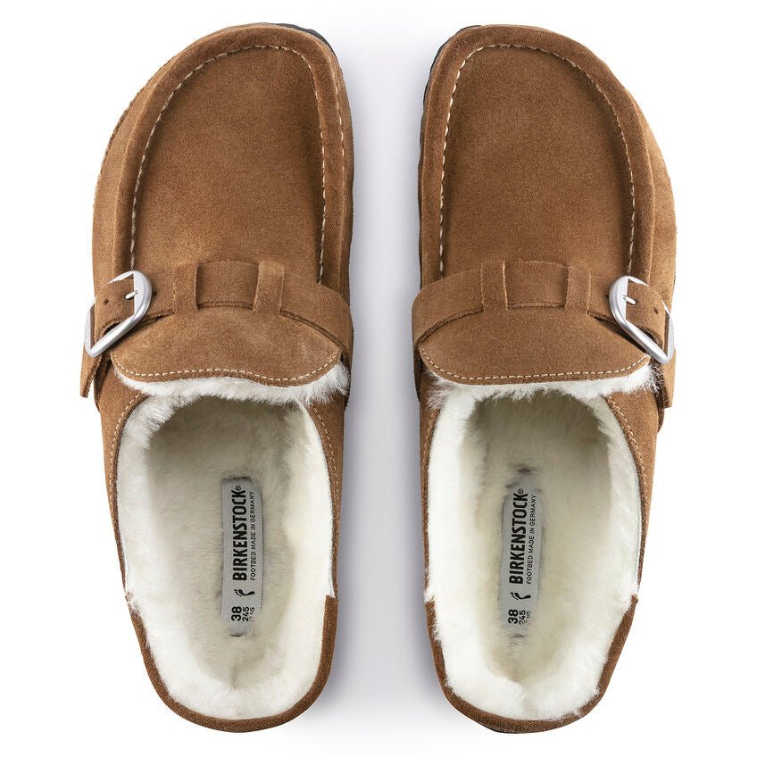 Birkenstock Tea Suede Shearling Women's Buckley